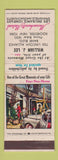 Matchbook Cover - William Lee Massachusetts Mutual Insurance Rochester NY WEAR