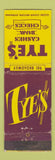 Matchbook Cover - Tye's Check Cashing San Francisco? WEAR