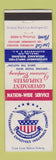 Matchbook Cover - Government Employees Insurance Washington DC