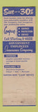 Matchbook Cover - Government Employees Insurance Washington DC