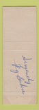 Matchbook Cover - Bahrs Seafood Grill Highlands NJ