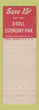 Matchbook Cover - Ansco Film Cameras Photography