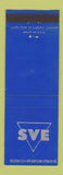 Matchbook Cover - Society for Visual Education Chicago IL filmstrips