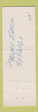 Matchbook Cover - La Casita Mexican Restaurant Anaheim CA girlie WEAR