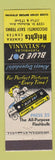 Matchbook Cover - Sylvania Blue Dot Camera Flash Heights New York City?