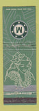 Matchbook Cover - Matson Lines Cruises girlie