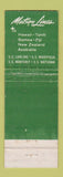 Matchbook Cover - Matson Lines Cruises girlie