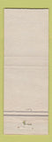 Matchbook Cover - Springfield Foods Grocery Green Beans girlie