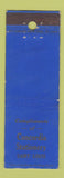 Matchbook Cover - Concordia Stationery St Louis MO WORN HOLE PUNCH