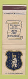 Matchbook Cover - Hackensack Golf Club Oradell NJ
