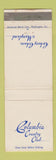Matchbook Cover - Columbia Country Club Chevy Chase MD