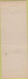 Matchbook Cover - Hotel Leman Bremen IN