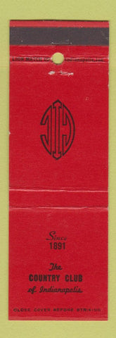 Matchbook Cover - Country Club of Indianapolis IN