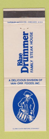 Matchbook Cover - Blue Drummer Steak House