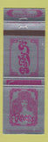 Matchbook Cover - Trace's Bobby G's Jackson Regency Hotel MS girlie