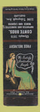 Matchbook Cover - Conte Bros Liquor Oakland CA girlie WORN