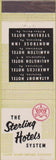Matchbook Cover - Sterling Hotels System Allentown PA