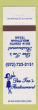 Matchbook Cover - Dee Tee's Restaurant Midlothian TX