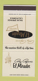 Matchbook Cover - Ray Ryan's El Mirador Hotel Palm Springs CA 30 Strike