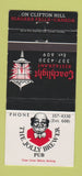 Matchbook Cover - Jolly Brewer Pub Coachlight Niagara Falls ON 30 Strike