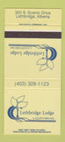 Matchbook Cover - Lethbridge Lodge AB 30 Strike