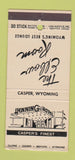 Matchbook Cover - Henning Hotel Casper WY Elbow Room WEAR 30 Stick