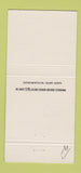 Matchbook Cover - Harrison Hot Springs BC hotel 30 Strike