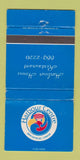 Matchbook Cover - Harbour Centre Vancouver BC WEAR 30 Strike