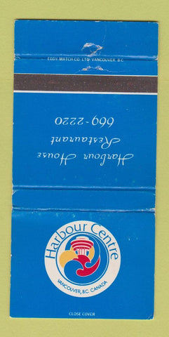 Matchbook Cover - Harbour Centre Vancouver BC WEAR 30 Strike