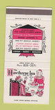 Matchbook Cover - Hawthorne Inn Berlin CT 30 Strike