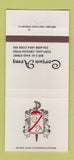 Matchbook Cover - Corsun Arms Portland OR WEAR 30 Strike