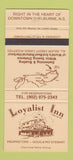 Matchbook Cover - Loyalist Inn Shelburne NS 30 Strike