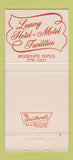 Matchbook Cover - Arizona Ranch House Inn Phoenix AZ 30 Strike