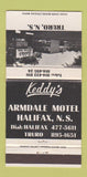 Matchbook Cover - Keddy's Armdale Motel Truro NS Halifax 30 Strike