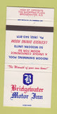 Matchbook Cover - Bridgewater Motor Inn NS WEAR 30 Strike