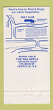 Matchbook Cover - Bridgewater Motor Inn NS WEAR 30 Strike
