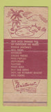 Matchbook Cover - Holiday Shores Apartment Motel St Petersburg FL WEAR 30 Strike