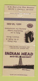 Matchbook Cover - Indian Head Motel Resort Lincoln NH 30 Strike