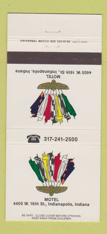 Matchbook Cover - Indianapolis Speedway Motor Motel IN 30 Strike