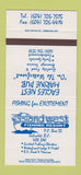 Matchbook Cover - Island West Fishing Resort Ucluelet BC 30 Strike