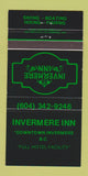 Matchbook Cover - Invermere Inn BC 30 Strike
