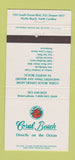 Matchbook Cover - Coral Beach Resort Myrtle Beach SC 30 Strike
