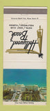 Matchbook Cover - Hollywood Beach Hotel Golf Club FL 30 Strike