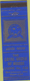 Matchbook Cover - Loyal Order of the Moose East Liverpool OH