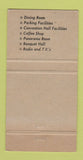 Matchbook Cover - Isle Royale Hotel Sydney NS WEAR 30 Strike