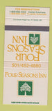 Matchbook Cover - Four Seasons Inn Fort Smith AR 30 Strike