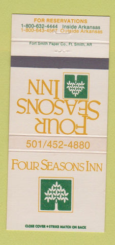 Matchbook Cover - Four Seasons Inn Fort Smith AR 30 Strike