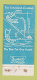Matchbook Cover - Crestwood Motel Detroit MI WEAR 30 Strike