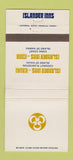 Matchbook Cover - Islander Inns Hawaii Kauai Kona WEAR 30 Strike