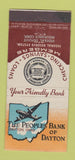 Matchbook Cover - Peoples Bank of Dayton OH 21 Strike Feature